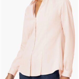 Jones New York Nordstrom Signature Simi Fitted Light Peach Blouse BRAND NEW